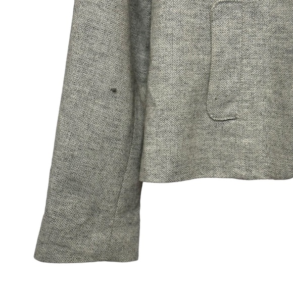 FOSSIL Gray Wool and Rayon Blend Two Button Blazer Extra Large - Picture 9 of 12